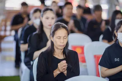 ประมวลภาพพิธีบำเพ็ญกุศลสัตตมวาร (๗ วัน) วัดจุฬามณี ปี ๒๕๖๙
