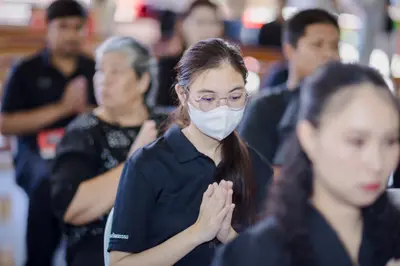 ประมวลภาพพิธีบำเพ็ญกุศลสัตตมวาร (๗ วัน) วัดจุฬามณี ปี ๒๕๖๙
