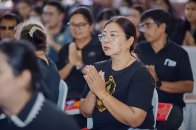 ประมวลภาพพิธีบำเพ็ญกุศลสัตตมวาร (๗ วัน) วัดจุฬามณี ปี ๒๕๖๙