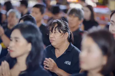 ประมวลภาพพิธีบำเพ็ญกุศลสัตตมวาร (๗ วัน) วัดจุฬามณี ปี ๒๕๖๙