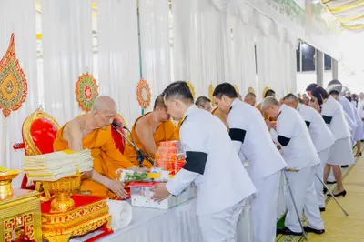 ประมวลภาพพิธีบำเพ็ญกุศลสัตตมวาร (๗ วัน) วัดจุฬามณี ปี ๒๕๖๙