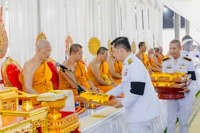 ประมวลภาพพิธีบำเพ็ญกุศลสัตตมวาร (๗ วัน) วัดจุฬามณี ปี ๒๕๖๙