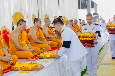 ประมวลภาพพิธีบำเพ็ญกุศลสัตตมวาร (๗ วัน) วัดจุฬามณี ปี ๒๕๖๙