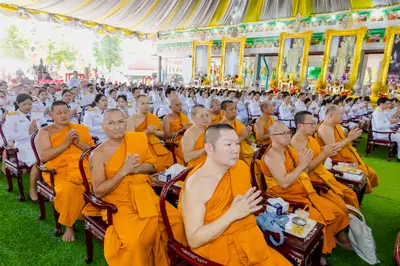 ประมวลภาพพิธีบำเพ็ญกุศลสัตตมวาร (๗ วัน) วัดจุฬามณี ปี ๒๕๖๙