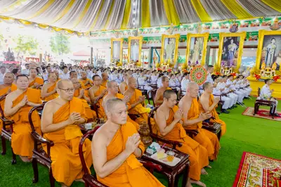 ประมวลภาพพิธีบำเพ็ญกุศลสัตตมวาร (๗ วัน) วัดจุฬามณี ปี ๒๕๖๙