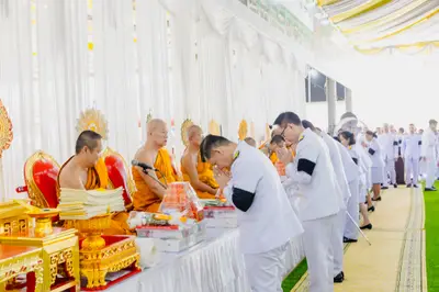 ประมวลภาพพิธีบำเพ็ญกุศลสัตตมวาร (๗ วัน) วัดจุฬามณี ปี ๒๕๖๙