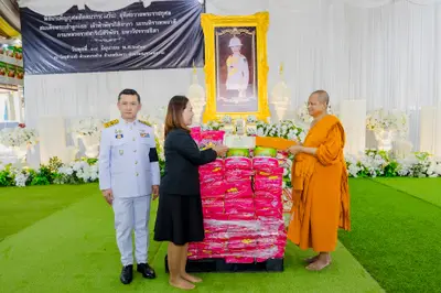 ประมวลภาพพิธีบำเพ็ญกุศลสัตตมวาร (๗ วัน) วัดจุฬามณี ปี ๒๕๖๙