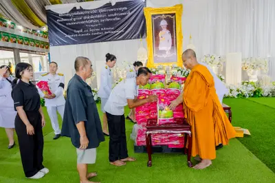 ประมวลภาพพิธีบำเพ็ญกุศลสัตตมวาร (๗ วัน) วัดจุฬามณี ปี ๒๕๖๙