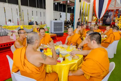 ประมวลภาพพิธีบำเพ็ญกุศลสัตตมวาร (๗ วัน) วัดจุฬามณี ปี ๒๕๖๙