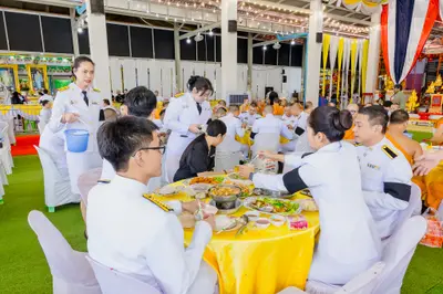 ประมวลภาพพิธีบำเพ็ญกุศลสัตตมวาร (๗ วัน) วัดจุฬามณี ปี ๒๕๖๙