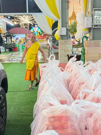 ประมวลภาพการเตรียมงานในคืนก่อนวันงานอายุวัฒนมงคล ๗๐ ปี วัดจุฬามณี ปี ๒๕๖๙