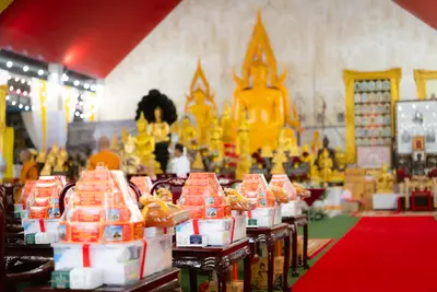 ภาพบรรยากาศพิธีทำบุญอายุวัฒนมงคล ๗๐ ปี พระสมุทรวชิรโสภณ วิ. (หลวงพ่ออิฏฐ์) วัดจุฬามณี ๑ สิงหาคม ๒๕๖๙ — ภาพที่ 5
