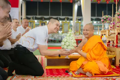 ภาพบรรยากาศพิธีทำบุญอายุวัฒนมงคล ๗๐ ปี พระสมุทรวชิรโสภณ วิ. (หลวงพ่ออิฏฐ์) วัดจุฬามณี ๑ สิงหาคม ๒๕๖๙ — ภาพที่ 10