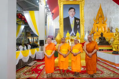 ภาพบรรยากาศพิธีทำบุญอายุวัฒนมงคล ๗๐ ปี พระสมุทรวชิรโสภณ วิ. (หลวงพ่ออิฏฐ์) วัดจุฬามณี ๑ สิงหาคม ๒๕๖๙ — ภาพที่ 12