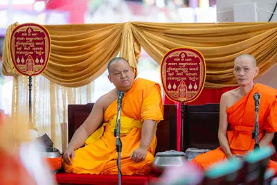 ภาพบรรยากาศพิธีทำบุญอายุวัฒนมงคล ๗๐ ปี พระสมุทรวชิรโสภณ วิ. (หลวงพ่ออิฏฐ์) วัดจุฬามณี ๑ สิงหาคม ๒๕๖๙ — ภาพที่ 15