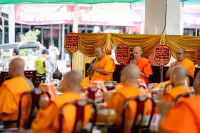 ภาพบรรยากาศพิธีทำบุญอายุวัฒนมงคล ๗๐ ปี พระสมุทรวชิรโสภณ วิ. (หลวงพ่ออิฏฐ์) วัดจุฬามณี ๑ สิงหาคม ๒๕๖๙ — ภาพที่ 20