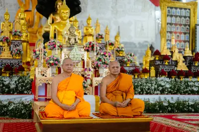 ภาพบรรยากาศพิธีทำบุญอายุวัฒนมงคล ๗๐ ปี พระสมุทรวชิรโสภณ วิ. (หลวงพ่ออิฏฐ์) วัดจุฬามณี ๑ สิงหาคม ๒๕๖๙ — ภาพที่ 23