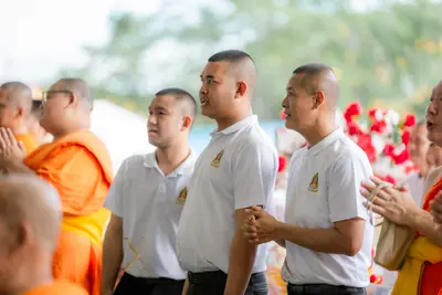 ภาพบรรยากาศพิธีทำบุญอายุวัฒนมงคล ๗๐ ปี พระสมุทรวชิรโสภณ วิ. (หลวงพ่ออิฏฐ์) วัดจุฬามณี ๑ สิงหาคม ๒๕๖๙ — ภาพที่ 29