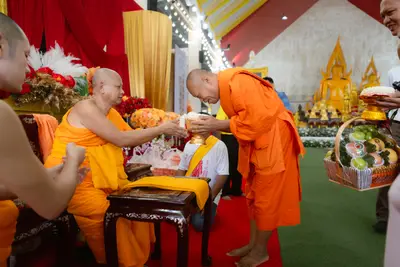 ภาพบรรยากาศพิธีทำบุญอายุวัฒนมงคล ๗๐ ปี พระสมุทรวชิรโสภณ วิ. (หลวงพ่ออิฏฐ์) วัดจุฬามณี ๑ สิงหาคม ๒๕๖๙ — ภาพที่ 48