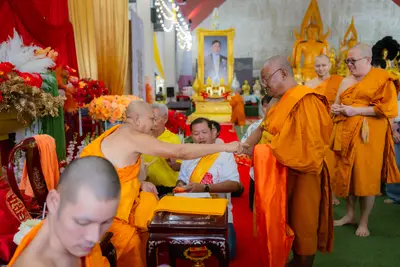 ภาพบรรยากาศพิธีทำบุญอายุวัฒนมงคล ๗๐ ปี พระสมุทรวชิรโสภณ วิ. (หลวงพ่ออิฏฐ์) วัดจุฬามณี ๑ สิงหาคม ๒๕๖๙ — ภาพที่ 57