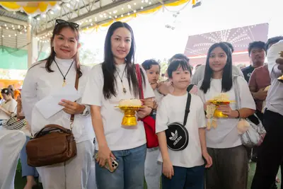 ภาพบรรยากาศพิธีทำบุญอายุวัฒนมงคล ๗๐ ปี พระสมุทรวชิรโสภณ วิ. (หลวงพ่ออิฏฐ์) วัดจุฬามณี ๑ สิงหาคม ๒๕๖๙ — ภาพที่ 63