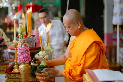 ภาพบรรยากาศพิธีทำบุญอายุวัฒนมงคล ๗๐ ปี พระสมุทรวชิรโสภณ วิ. (หลวงพ่ออิฏฐ์) วัดจุฬามณี ๑ สิงหาคม ๒๕๖๙ — ภาพที่ 68