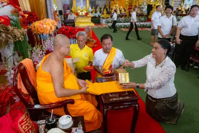ภาพบรรยากาศพิธีทำบุญอายุวัฒนมงคล ๗๐ ปี พระสมุทรวชิรโสภณ วิ. (หลวงพ่ออิฏฐ์) วัดจุฬามณี ๑ สิงหาคม ๒๕๖๙ — ภาพที่ 80