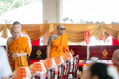 ภาพบรรยากาศพิธีทำบุญอายุวัฒนมงคล ๗๐ ปี พระสมุทรวชิรโสภณ วิ. (หลวงพ่ออิฏฐ์) วัดจุฬามณี ๑ สิงหาคม ๒๕๖๙ — ภาพที่ 81