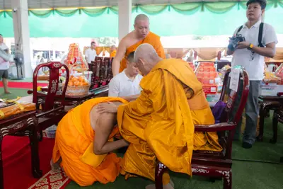ภาพบรรยากาศพิธีทำบุญอายุวัฒนมงคล ๗๐ ปี พระสมุทรวชิรโสภณ วิ. (หลวงพ่ออิฏฐ์) วัดจุฬามณี ๑ สิงหาคม ๒๕๖๙ — ภาพที่ 91