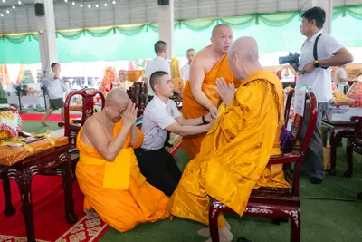 ภาพบรรยากาศพิธีทำบุญอายุวัฒนมงคล ๗๐ ปี พระสมุทรวชิรโสภณ วิ. (หลวงพ่ออิฏฐ์) วัดจุฬามณี ๑ สิงหาคม ๒๕๖๙ — ภาพที่ 92