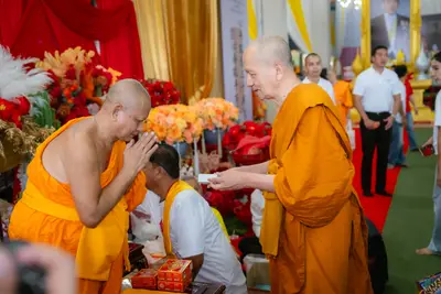 ภาพบรรยากาศพิธีทำบุญอายุวัฒนมงคล ๗๐ ปี พระสมุทรวชิรโสภณ วิ. (หลวงพ่ออิฏฐ์) วัดจุฬามณี ๑ สิงหาคม ๒๕๖๙ — ภาพที่ 102