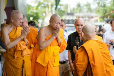 ภาพบรรยากาศพิธีทำบุญอายุวัฒนมงคล ๗๐ ปี พระสมุทรวชิรโสภณ วิ. (หลวงพ่ออิฏฐ์) วัดจุฬามณี ๑ สิงหาคม ๒๕๖๙ — ภาพที่ 103