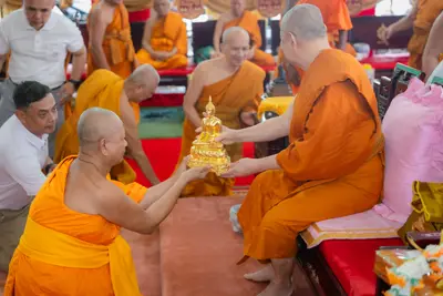ภาพบรรยากาศพิธีทำบุญอายุวัฒนมงคล ๗๐ ปี พระสมุทรวชิรโสภณ วิ. (หลวงพ่ออิฏฐ์) วัดจุฬามณี ๑ สิงหาคม ๒๕๖๙ — ภาพที่ 108