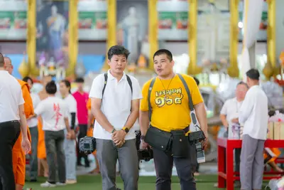 ภาพบรรยากาศพิธีทำบุญอายุวัฒนมงคล ๗๐ ปี พระสมุทรวชิรโสภณ วิ. (หลวงพ่ออิฏฐ์) วัดจุฬามณี ๑ สิงหาคม ๒๕๖๙ — ภาพที่ 111