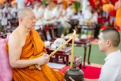 ภาพบรรยากาศพิธีทำบุญอายุวัฒนมงคล ๗๐ ปี พระสมุทรวชิรโสภณ วิ. (หลวงพ่ออิฏฐ์) วัดจุฬามณี ๑ สิงหาคม ๒๕๖๙ — ภาพที่ 129