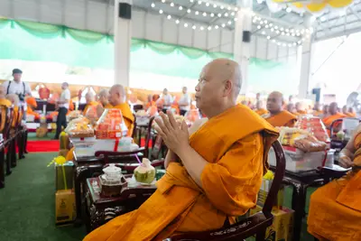 ภาพบรรยากาศพิธีทำบุญอายุวัฒนมงคล ๗๐ ปี พระสมุทรวชิรโสภณ วิ. (หลวงพ่ออิฏฐ์) วัดจุฬามณี ๑ สิงหาคม ๒๕๖๙ — ภาพที่ 136