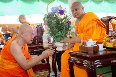 ภาพบรรยากาศพิธีทำบุญอายุวัฒนมงคล ๗๐ ปี พระสมุทรวชิรโสภณ วิ. (หลวงพ่ออิฏฐ์) วัดจุฬามณี ๑ สิงหาคม ๒๕๖๙ — ภาพที่ 141
