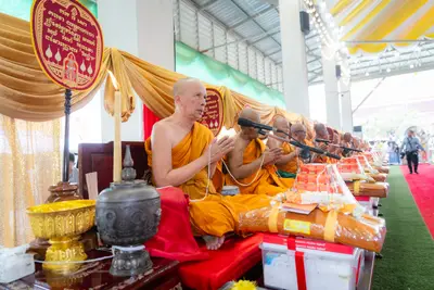 ภาพบรรยากาศพิธีทำบุญอายุวัฒนมงคล ๗๐ ปี พระสมุทรวชิรโสภณ วิ. (หลวงพ่ออิฏฐ์) วัดจุฬามณี ๑ สิงหาคม ๒๕๖๙ — ภาพที่ 144