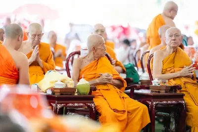ภาพบรรยากาศพิธีทำบุญอายุวัฒนมงคล ๗๐ ปี พระสมุทรวชิรโสภณ วิ. (หลวงพ่ออิฏฐ์) วัดจุฬามณี ๑ สิงหาคม ๒๕๖๙ — ภาพที่ 149