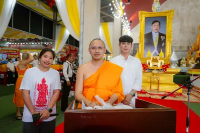 ภาพบรรยากาศพิธีทำบุญอายุวัฒนมงคล ๗๐ ปี พระสมุทรวชิรโสภณ วิ. (หลวงพ่ออิฏฐ์) วัดจุฬามณี ๑ สิงหาคม ๒๕๖๙ — ภาพที่ 154
