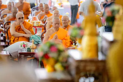 ภาพบรรยากาศพิธีทำบุญอายุวัฒนมงคล ๗๐ ปี พระสมุทรวชิรโสภณ วิ. (หลวงพ่ออิฏฐ์) วัดจุฬามณี ๑ สิงหาคม ๒๕๖๙ — ภาพที่ 155