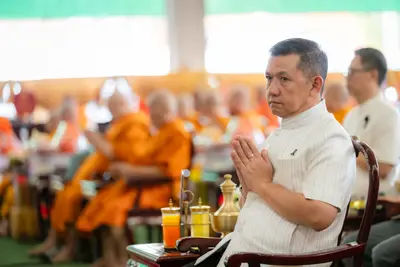 ภาพบรรยากาศพิธีทำบุญอายุวัฒนมงคล ๗๐ ปี พระสมุทรวชิรโสภณ วิ. (หลวงพ่ออิฏฐ์) วัดจุฬามณี ๑ สิงหาคม ๒๕๖๙ — ภาพที่ 163