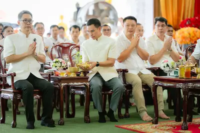 ภาพบรรยากาศพิธีทำบุญอายุวัฒนมงคล ๗๐ ปี พระสมุทรวชิรโสภณ วิ. (หลวงพ่ออิฏฐ์) วัดจุฬามณี ๑ สิงหาคม ๒๕๖๙ — ภาพที่ 177