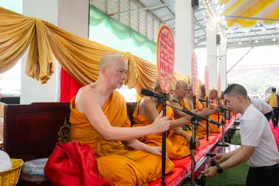 ภาพบรรยากาศพิธีทำบุญอายุวัฒนมงคล ๗๐ ปี พระสมุทรวชิรโสภณ วิ. (หลวงพ่ออิฏฐ์) วัดจุฬามณี ๑ สิงหาคม ๒๕๖๙ — ภาพที่ 180