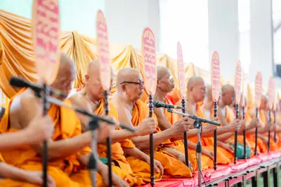 ภาพบรรยากาศพิธีทำบุญอายุวัฒนมงคล ๗๐ ปี พระสมุทรวชิรโสภณ วิ. (หลวงพ่ออิฏฐ์) วัดจุฬามณี ๑ สิงหาคม ๒๕๖๙ — ภาพที่ 183