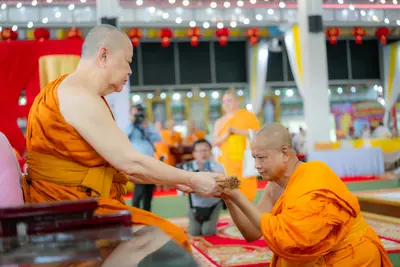 ภาพบรรยากาศพิธีทำบุญอายุวัฒนมงคล ๗๐ ปี พระสมุทรวชิรโสภณ วิ. (หลวงพ่ออิฏฐ์) วัดจุฬามณี ๑ สิงหาคม ๒๕๖๙ — ภาพที่ 188