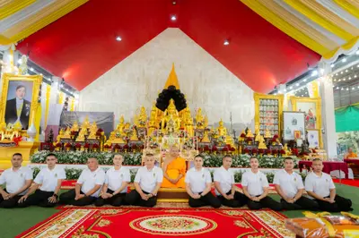 ภาพบรรยากาศพิธีทำบุญอายุวัฒนมงคล ๗๐ ปี พระสมุทรวชิรโสภณ วิ. (หลวงพ่ออิฏฐ์) วัดจุฬามณี ๑ สิงหาคม ๒๕๖๙ (ชุดภาพจากทางวัด) — ภาพที่ 3