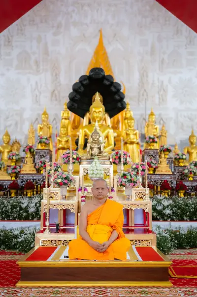 ภาพบรรยากาศพิธีทำบุญอายุวัฒนมงคล ๗๐ ปี พระสมุทรวชิรโสภณ วิ. (หลวงพ่ออิฏฐ์) วัดจุฬามณี ๑ สิงหาคม ๒๕๖๙ (ชุดภาพจากทางวัด) — ภาพที่ 4