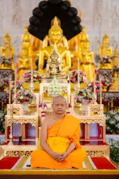 ภาพบรรยากาศพิธีทำบุญอายุวัฒนมงคล ๗๐ ปี พระสมุทรวชิรโสภณ วิ. (หลวงพ่ออิฏฐ์) วัดจุฬามณี ๑ สิงหาคม ๒๕๖๙ (ชุดภาพจากทางวัด) — ภาพที่ 5
