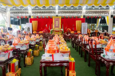 ภาพบรรยากาศพิธีทำบุญอายุวัฒนมงคล ๗๐ ปี พระสมุทรวชิรโสภณ วิ. (หลวงพ่ออิฏฐ์) วัดจุฬามณี ๑ สิงหาคม ๒๕๖๙ (ชุดภาพจากทางวัด) — ภาพที่ 6